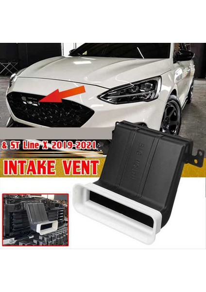 Ford Focus Için Mk4 Hava Giriş Tuyere Emme Kanalı Hatchback 4d Sedan 5d Tuning Araba Aksesuarları 2019 2020 2021 Siyah+Mavi (Yurt Dışından) fiyatları