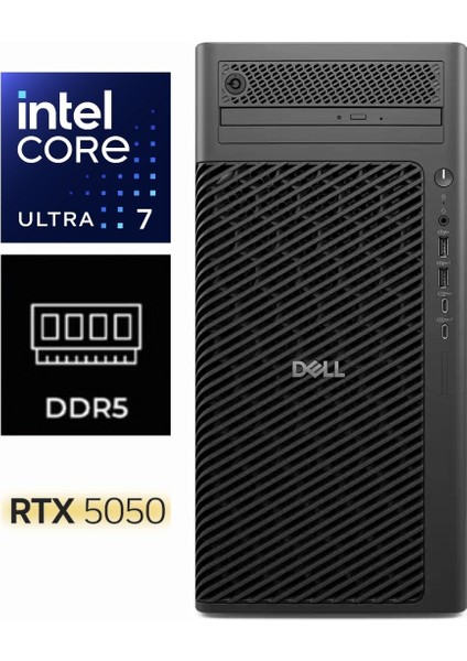 Pro Max Tower T2 Ultra 7 265 FCT2250-K322 96GB 1tb Rtx 5050 8gb W11PRO Masaüstü Iş Istasyonu