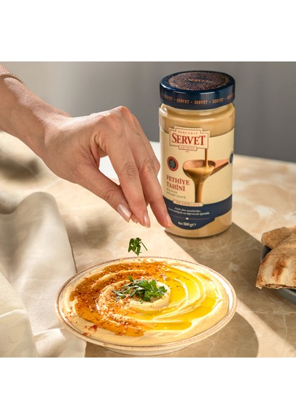 Taze Üretilmiş Çifte Kavrulmuş Servet Tahini - 500 gr - Yerli Susam modelleri