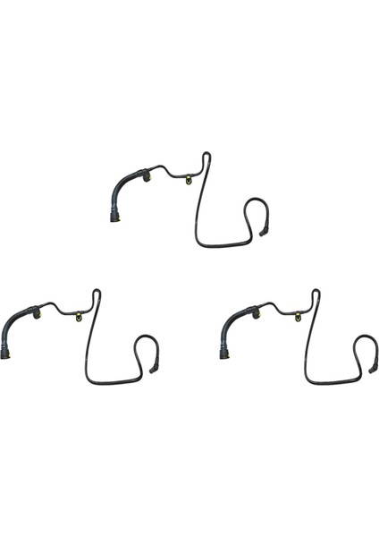 3x 1192Q7 Krank Kordalı Havalandırma Boruları Peugeot Için Hortum Montajı 206 207 307 (Yurt Dışından)