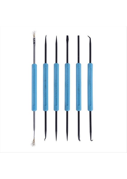 6 Parçalı Kaynak Yardım Kiti Devre Kart Yardımcı Kaynak Aracı Devre Kart Kaynak Kombinasyon Aracı (Yurt Dışından)