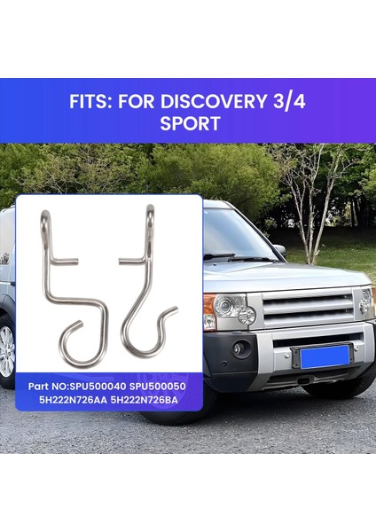 Land Rover Discovery Için 1 Çift Park Freni Kablosu Braketi 3/4 Range Rover Sport SPU500040 SPU500050 5H222N726AA (Yurt Dışından) fırsatları