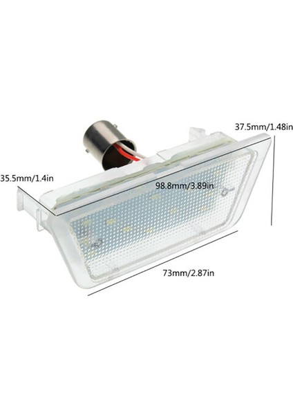 LED LED Numaralı Plaka Plaka Işığı Astra G 1998-2004 Hatch/salon Araba Lisansı Işık Araba Stil (Yurt Dışından) fırsatları