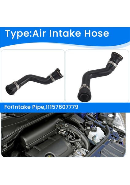 11157607779 Araba Süper Şarj Emme Borusu Hava Kanalı For-Bmw Mini 1 6t R56 Lcı Coop S Jcw 2012 (Yurt Dışından) indirimleri