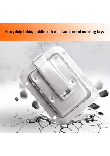 5x Paket Slam Mandal Kilit ve Anahtar Seyahat Römorku Kilit Paslanmaz Çelik Ağır Dermi Montaj Kol Mağazası (Yurt Dışından) indirimleri