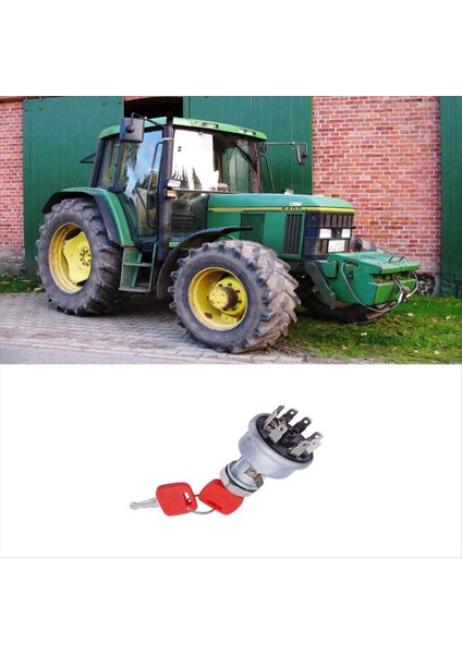 Ateşleme Anahtarı Ateşleme Marş Elektrikli Kapı Kilidi Anahtarı RE61717 John Deere 6400 6506 9300T 9320 S550 S650 S660 S670 (Yurt Dışından) indirimleri