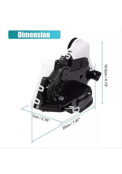 Toyota Yaris Için Toyota Yaris R Için Araba Kapısı Kilidi Aktüatör Motoru 69040-47060 931-494 (Yurt Dışından) indirimleri