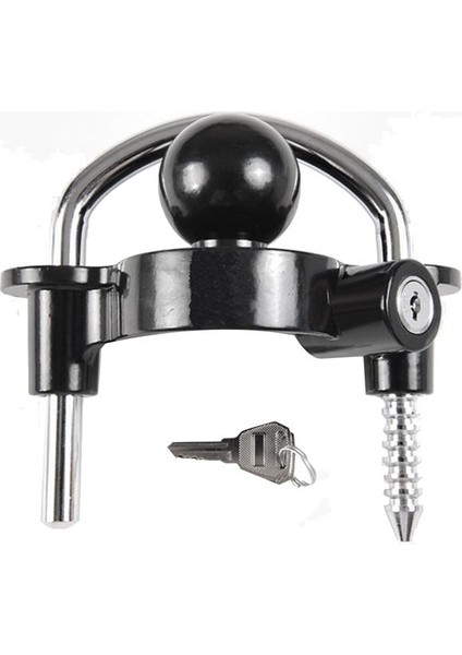 Siyah Römork Kupla Kilitler Top Kilitleri Araba Kilitleri Römork Aksesuarları Römork Kilitler Ekici Kilitler Römork Kilitleri Kuplajlar (Yurt Dışından)