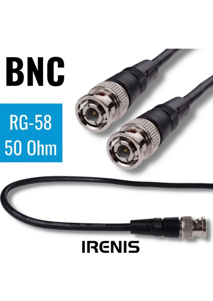 Bnc Kablo 50 Ohm Bilgisayar, Otomasyon, Telekom, RG58 modelleri