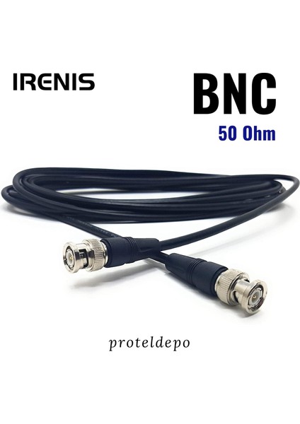 Bnc Kablo 50 Ohm Bilgisayar, Otomasyon, Telekom, RG58 indirimleri