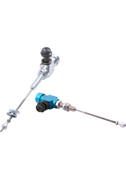 2x Motosiklet Hidrolik Debriyaj Ana Silindir Çubuk Fren Pompası M10X1 25MM Alüminyum Mavi ve Gümüş (Yurt Dışından) fiyatları