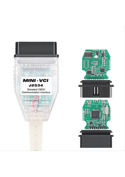 Toyota Için Mini Vcı Tıs Techstream V18 00 008 J2534 Otomatik Tarayıcı Için Minivci Ftdı Obd2 Obd2 Araç Teşhis Kablosu (Yurt Dışından)