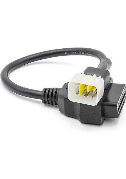 Delphi Için 2x 6 Pin Obd 16 Pın Adaptör Kablo Motosiklet Arıza Algılama Konnektörü (Yurt Dışından) modelleri