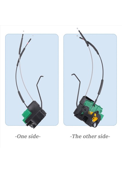Araba Kapı Kilidi Aktüatör Sol Sol Sürücü 81310-1R130 937560 Hyundai Accent 2012-2017 (Yurt Dışından) modelleri
