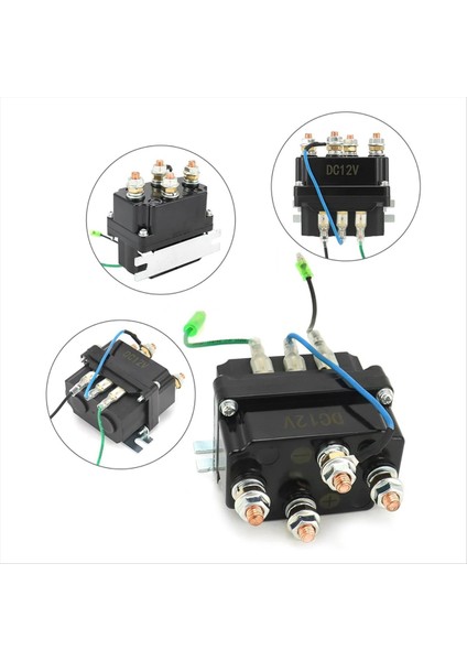 Kablosuz Uzaktan Kumanda Vinç Kiti - 12V 250A Su Geçirmez Solenoid Röle Kontaktörü+ 2pcs Kablosuz Vinç Uzaktan Kumanda (Yurt Dışından) modelleri