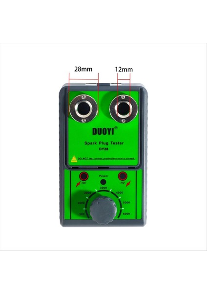 Duoyi DY28 Araç Buji Test Cihaz Arap Araçları Çift Delik Kablolama Lgnition Buji Analizör Flashover Tester Ab Fiş (Yurt Dışından) fırsatları