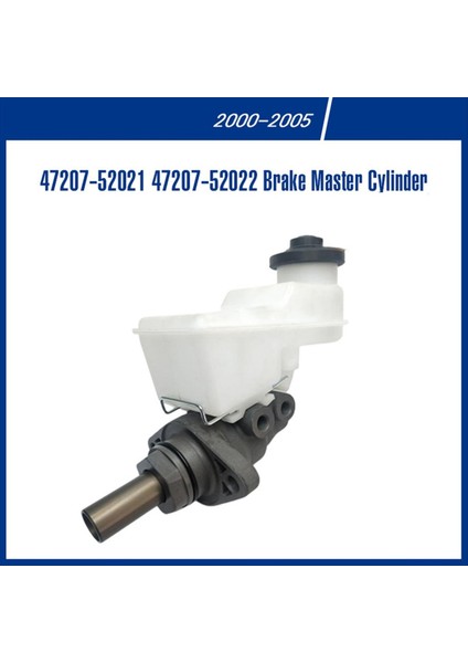 47207-52021 Toyota Yaris Yaris Verso 1999-2005 47207-52022 Için Araba Freni Ana Silindir (Yurt Dışından) fiyatları