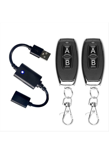 Dc 5V USB Kablosuz Uzaktan Kumanda Anahtarı Sürücü Gücü LED Işık Şerit Okuma Lambası Işık Fan ve Daha Fazlası (Yurt Dışından)