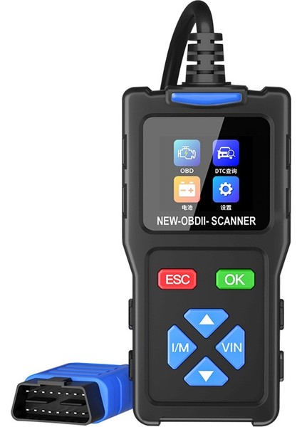 T100 Araç Arıza Teşhis Aleti Obd2 Tarayıcı Motor Araç Kodu Okuyucu Dedektörü Tarayıcı (Yurt Dışından)