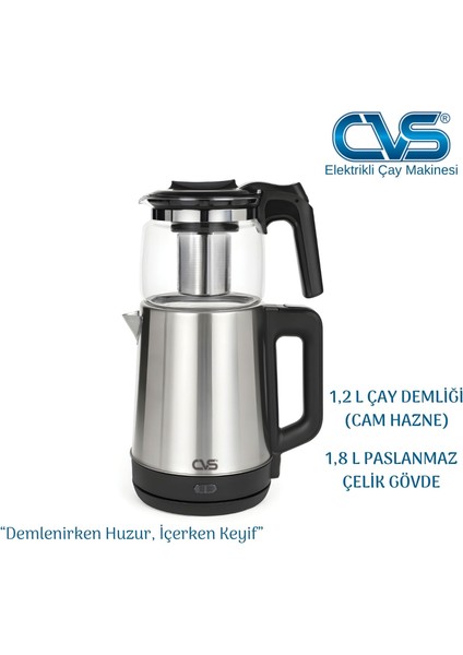 Dn 1551 Elektrikli Çay Makinesi