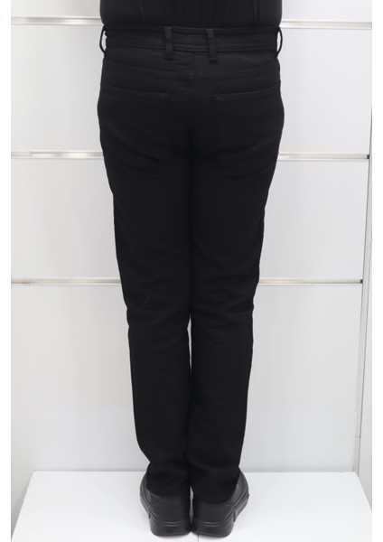 Fistan Store Erkek Yüksek Bel Rahat Kesim Boru Paça Büyük Beden Jean Pantolon fırsatları