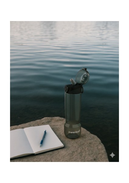 Targo Switch Koyu Mavi Bpa Içermez 650 ml Tritan Su Matarası