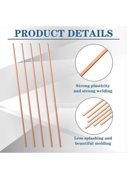 40 Çubuk Bakır Lehimleme Alaşım Düz Kaynak Çubuğu Endüstriyel Klima Buzdolabı Soğuk Depolama Için Uygun (Yurt Dışından) modelleri