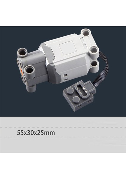 2x Teknik Parçalar Motor Yapı Taşı Motoru L-Motor 88003 Güç Fonksiyonları Için Elektrikli Bir Montajlı Yapı Taşı Oyuncak (Yurt Dışından) modelleri