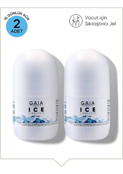 Ice Lipolysis Sıkılaştırıcı Ve Selülite Karşı Jel 50ml (15 GÜNLÜK KÜR)