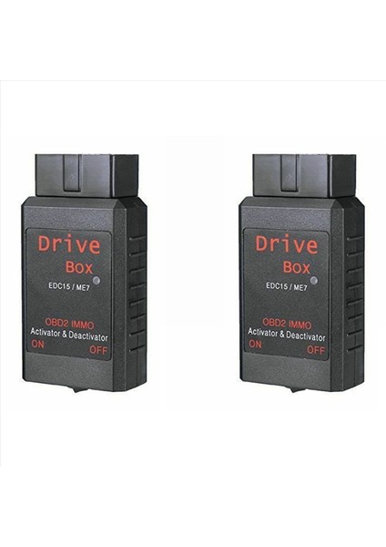 2x Sürücü Kutusu EDC15/ME7 Obd2 Immo Deactivator Activat Obd2 Trıp Kutu Immo Deactivator Activator Araç Aksesuarları (Yurt Dışından)
