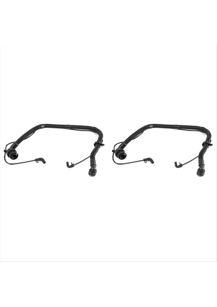 2pcs 25193343 Pozitif Karter Havalandırma Pcv Hortum Tüpü Chevrolet Cruze Buick Encore Için Şarj Hava Bypass ile 13-19 (Yurt Dışından)