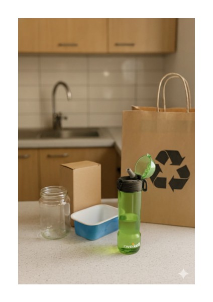 Targo Switch Koyu Mavi Bpa Içermez 650 ml Tritan Su Matarası