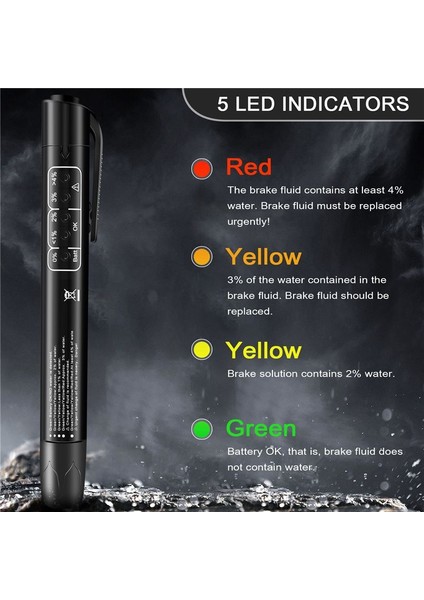 Dot3/4/5 Araç Teşhis Araçları Için Çok Büteli Araç Için Fren Sıvısı Test Cihazı Kalem (Yurt Dışından) modelleri