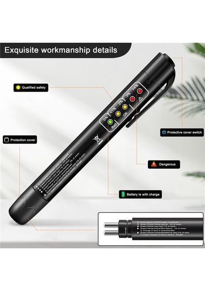 Dot3/4/5 Araç Teşhis Araçları Için Çok Büteli Araç Için Fren Sıvısı Test Cihazı Kalem (Yurt Dışından) fırsatları