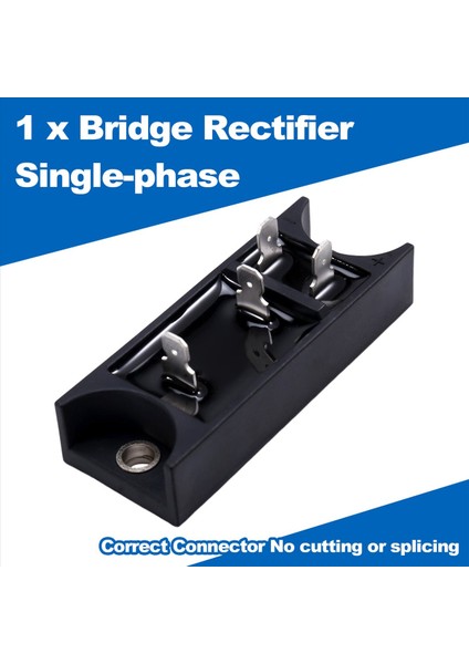 Dizel Jeneratör Set Aksesuarları Için MDQ40-10 Köprü Doğrultucu Tek Fazlı Tam Köprü Doğrultucu Modülü (MDQ40A1000V) (Yurt Dışından) indirimleri