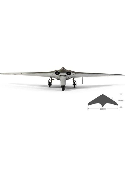 12583 1/72 Ölçek, German Horten Ho 229 (Wunderwaffe) Savaş Uçağı, Plastik Model Kiti