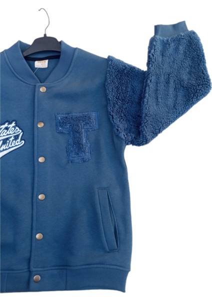 Erkek Çocuk Standart Kalıp Nakış Detaylı 11/15 Yaş Sweatshirt