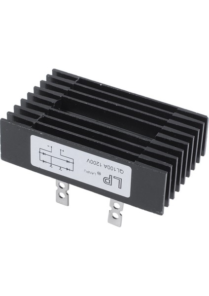 100AMP 1200VOLT 4 Pim 1 Faz Diyot Köprüsü Doğrultucu QL100 Tipi (Yurt Dışından) modelleri