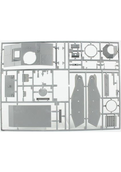 E003ST 1/35 Pzkpfw T-60 743R Tankı Plastik Model Kiti, (12XBOYA,2XFIRÇA,YAPIŞTIRICILI Başlangıç Seti)