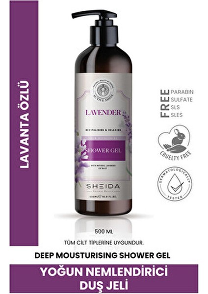 Duş Jeli Lavanta Kokusuyla Yenileyici ve Rahatlatıcı Etki 500 ml fiyatları