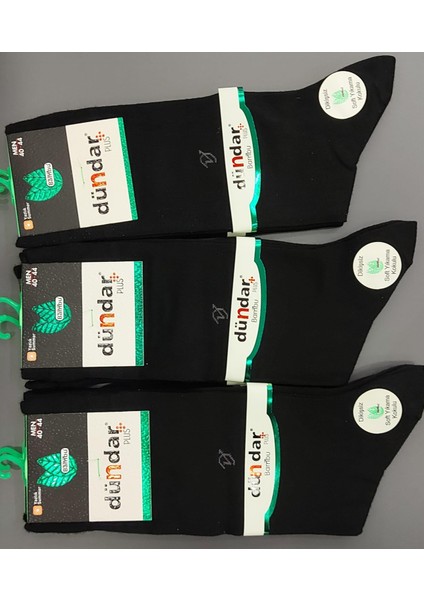 Plus 5534 Erkek Dikişsiz Bambu Likralı Çorap 12 Adet