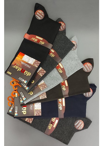 Plus 4124 Erkek Modal Likralı Dikişsiz Çorap 12 Adet fiyatları