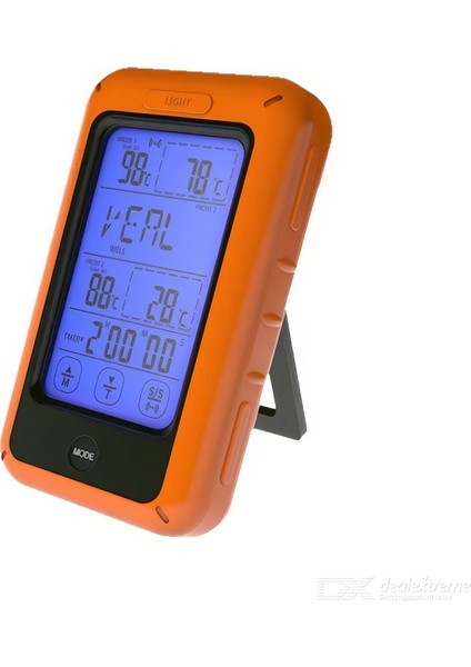 Çift Problu Kablosuz Alarmlı Fırın ve Barbekü Termometre THR311 fırsatları