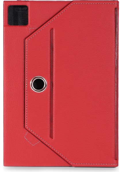 Polypad M97 Pro - 9.7" Tablet Uyumlu Standlı Üniversal Kapaklı Kırmızı Tablet Kılıfı fiyatları