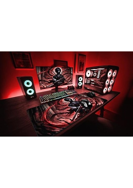 Gaming Mouse Pad 90X40 Scarlet Mousepad Xxl Oyuncu Mouse Pad Büyük Mousepad modelleri