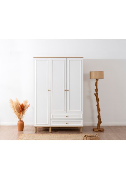 Tindra Gardırop 3 Kapaklı