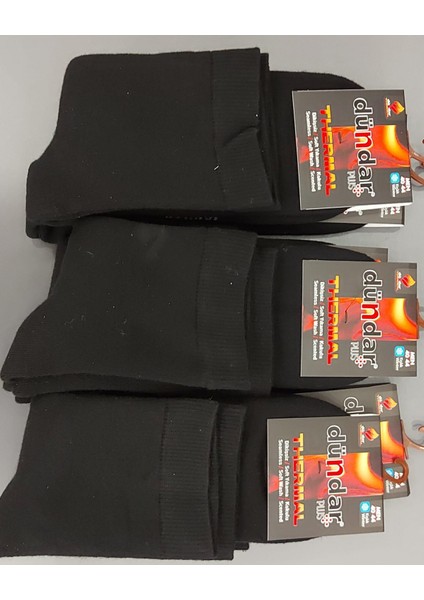 Plus 5978 Erkek Kışlık Havlu Termal Çorap 12 Adet