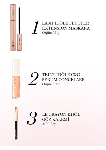 Idole Makyaj Favorileri Seti 7829999999268 fiyatları