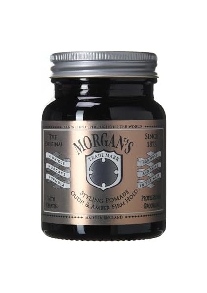 Morgan's Pomade Oudh & Amber Firm Hold Pomade (Gold Label) Şekillendirici Pomat 100GR fiyatları