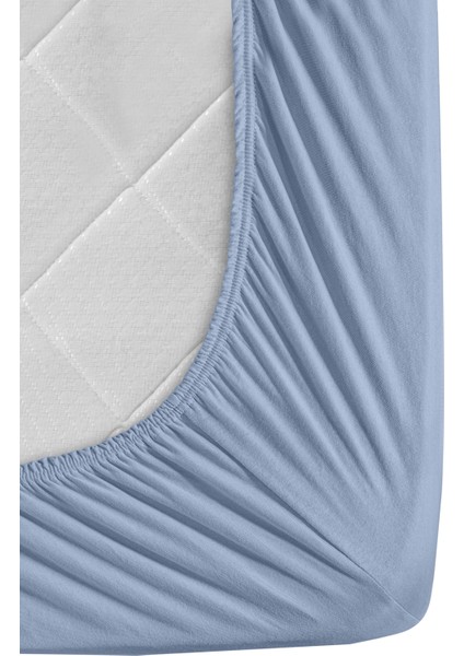 %100 Pamuk Penye Lastikli Çarşaf | Tek ve Çift Kişilik | Yumuşak, Nefes Alan, Kaymaz Kumaş – Renk Seçenekli modelleri